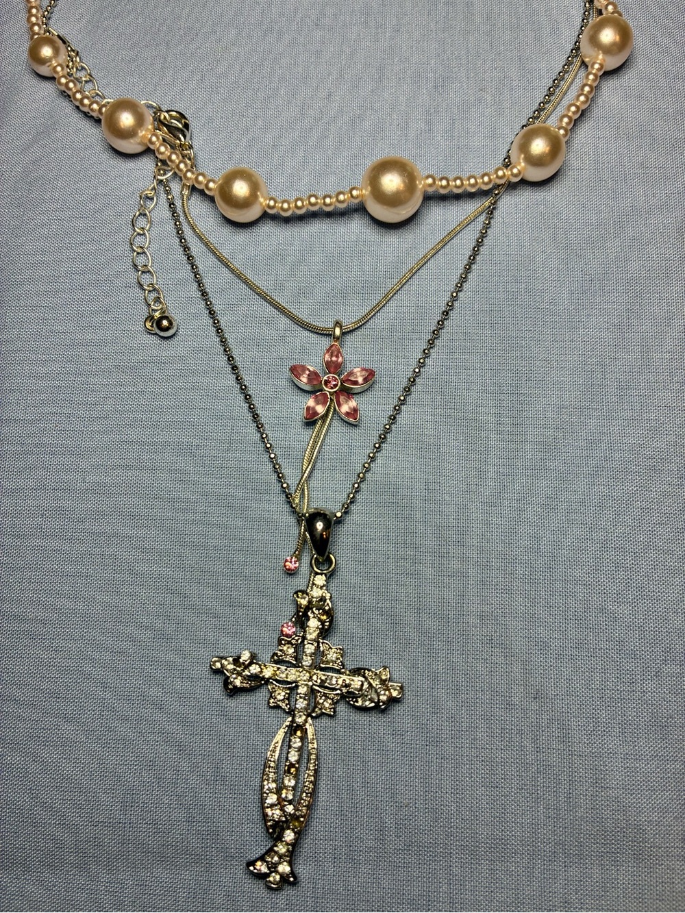 3 random necklaces